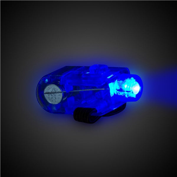 Blue LED Finger Light Rings (36 Per pack)