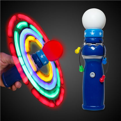 Blue LED Galaxy Spinner