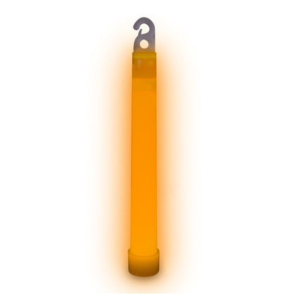 Orange 6" Premium Glow Sticks (25 Per pack)