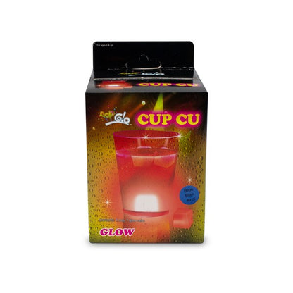 Blue Glow Cube Cup