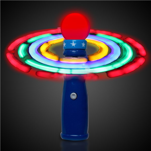 Blue LED Galaxy Spinner