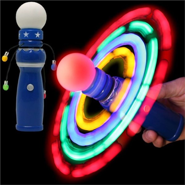 Blue LED Galaxy Spinner