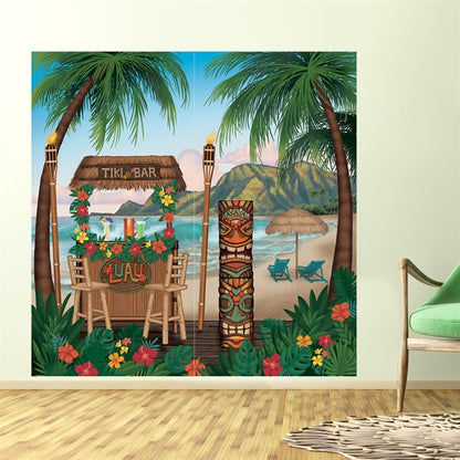 Vintage Tiki Scene Setter (2 Per pack)