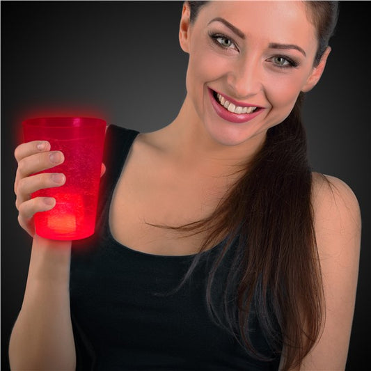 Red Glow Cube Cup