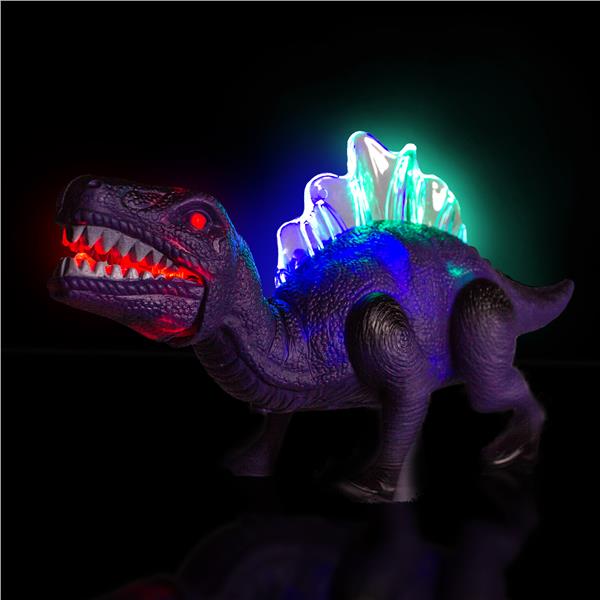 LED Walking Purple Dinosaur Toy