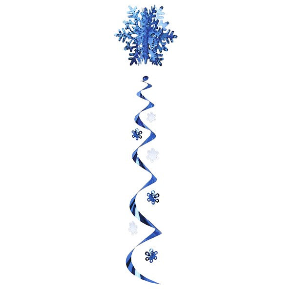 Snowflake Hanging Swirls