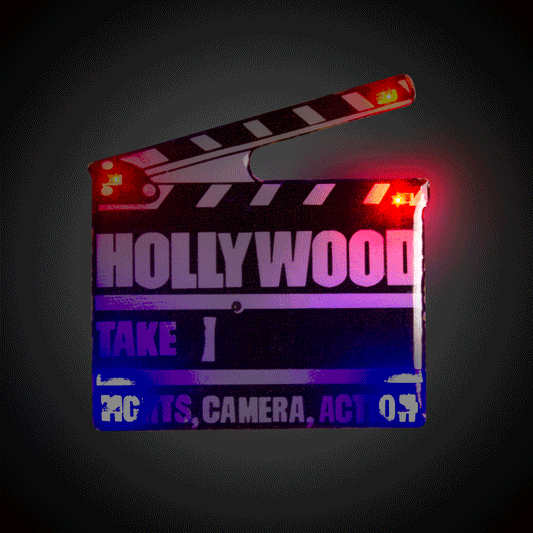 LED Hollywood Clapboard Blinkies (12 Per pack)