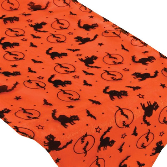 Bats & Cats Fabric Table Runner