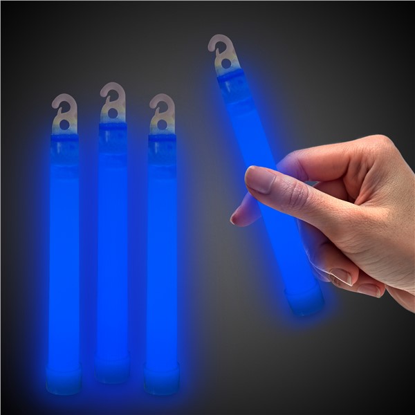 6" Blue Glow Stick (12 Per pack)