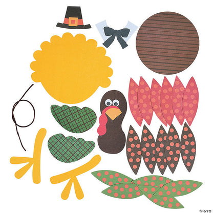 Turkey Craft Kit - Makes 12