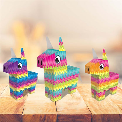 Fiesta Piñata Centerpieces (3 Per pack)