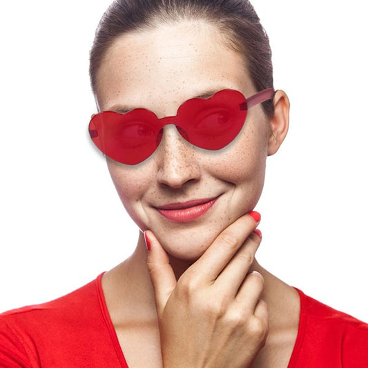 Red Heart Sunglasses (12 Per pack)