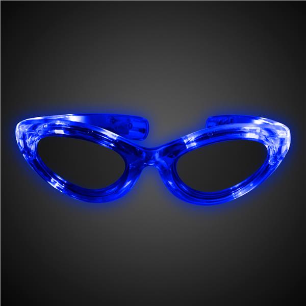 LED Blue Sunglasses