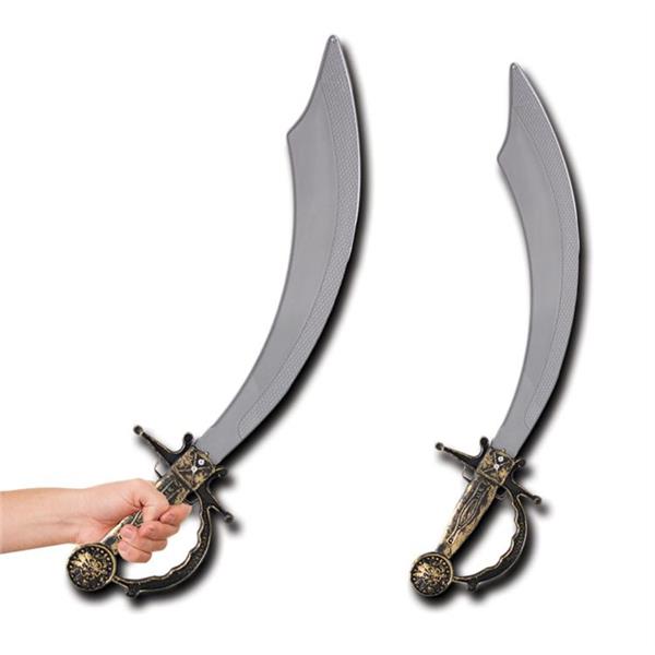 Plastic Pirate 19" Swords (12 Per pack)