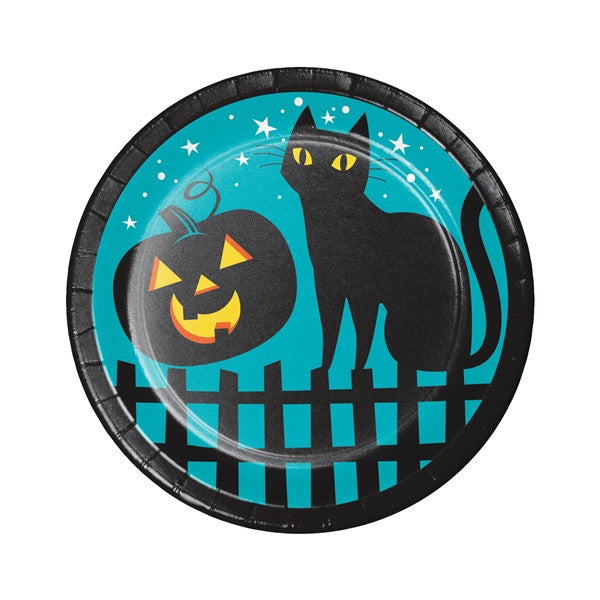 Pumpkin Patch 7" Plates (8 Per pack)