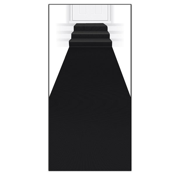 Black Carpet Floor Runner