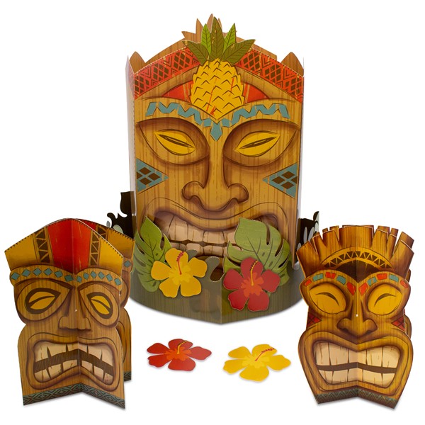 Vintage Tiki Centerpiece Kit