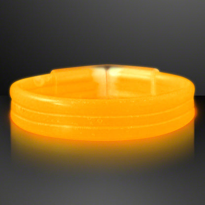 Orange Glow Thick Bracelet Bangles