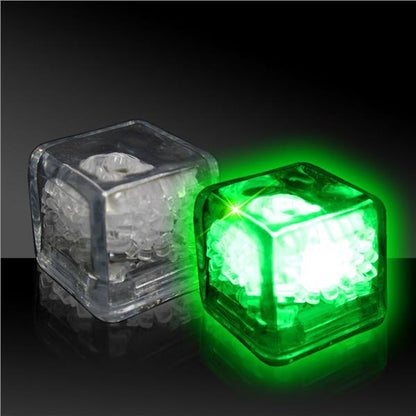 Green Liquid-Activated LED Ice Cubes (12 Per pack)