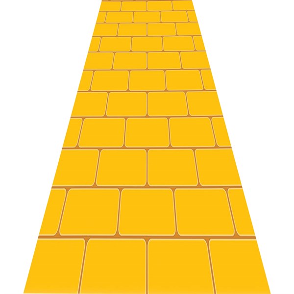 Yellow Brick Road Floor Runner