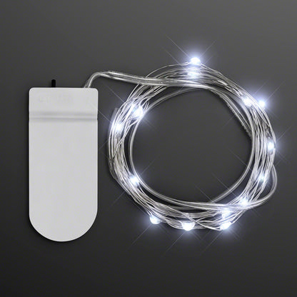 Cool White Fairy String Lights for Crafts, 20 LEDs, 80"