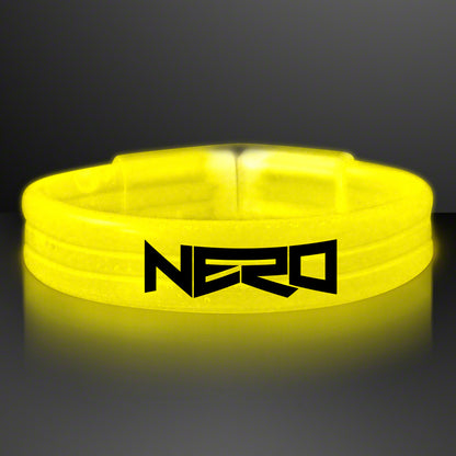 Yellow Glow Thick Bracelet Bangles