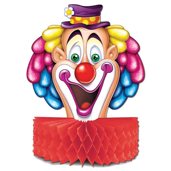 Clown 10" Centerpiece (6 Per pack)