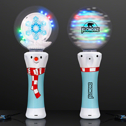 Winter Wonderland LED Snowflake Spin Wand