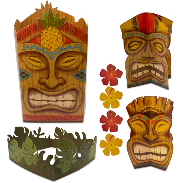 Vintage Tiki Centerpiece Kit