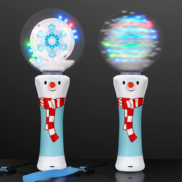 Winter Wonderland LED Snowflake Spin Wand