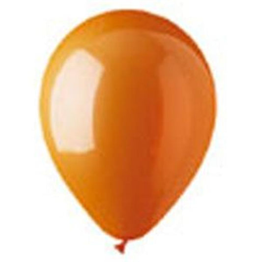 Orange Latex 12" Balloons (100 Per pack)