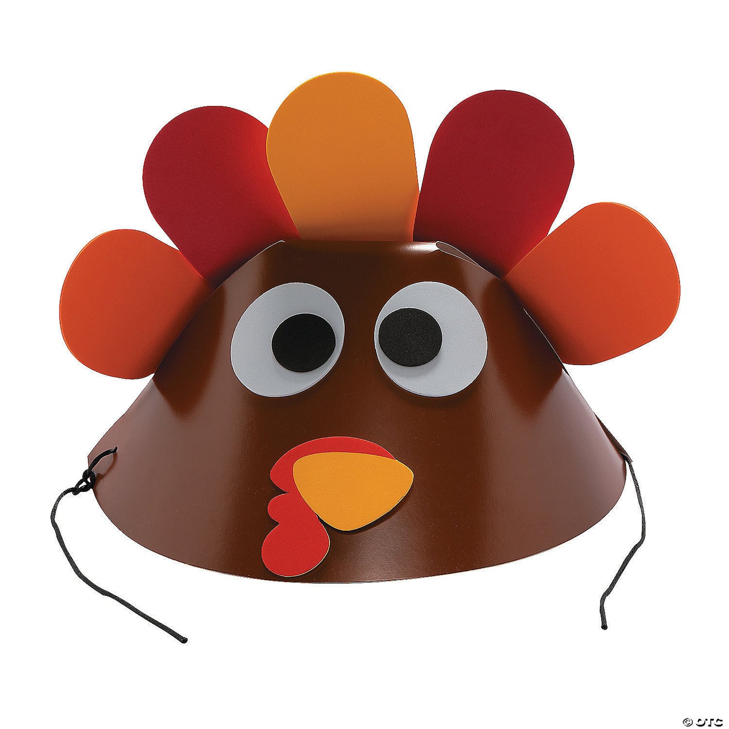 Goofy Turkey Hat Craft Kit - Makes 12