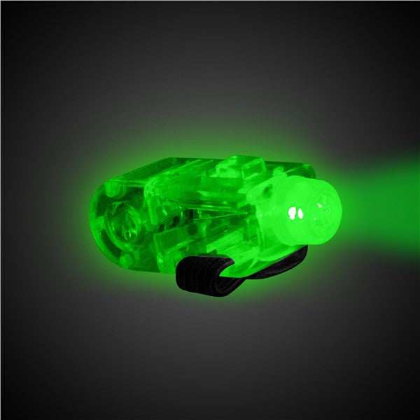 Green LED Finger Rings (36 Per pack)