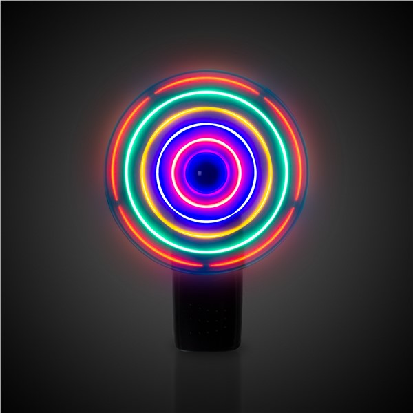 Black LED Fan