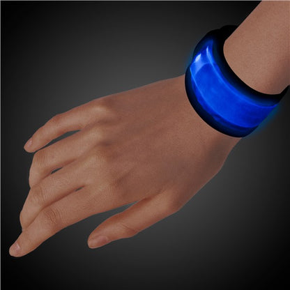 LED Blue Slap Bracelet