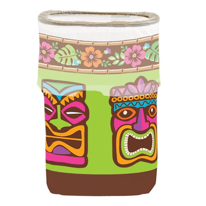 Tiki Flings Pop-Up Trash Bin