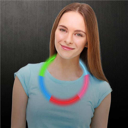 Rainbow 22" Glow Necklaces (50 Per pack)