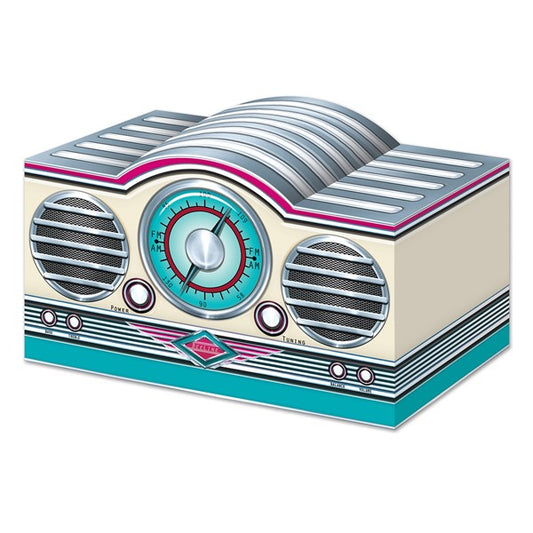 3D '50s Rock & Roll Radio Centerpiece