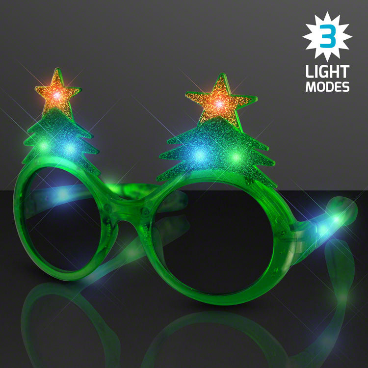 LED Glitter Christmas Tree Shades