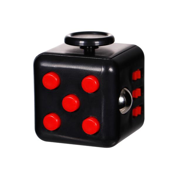 Black & Red Focus Cube