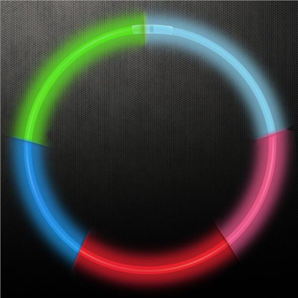 Rainbow 22" Glow Necklaces (50 Per pack)