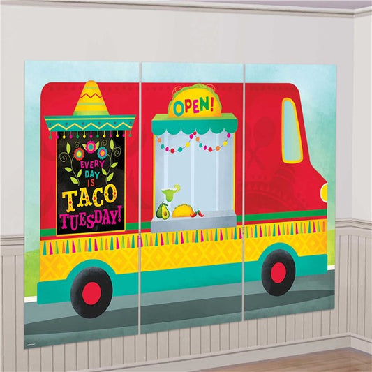 Taco Truck Backdrop (3 Per pack)