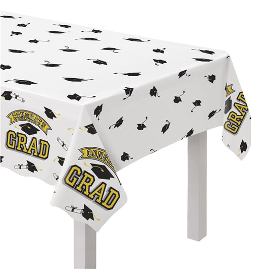 Yellow Graduation Table Cover