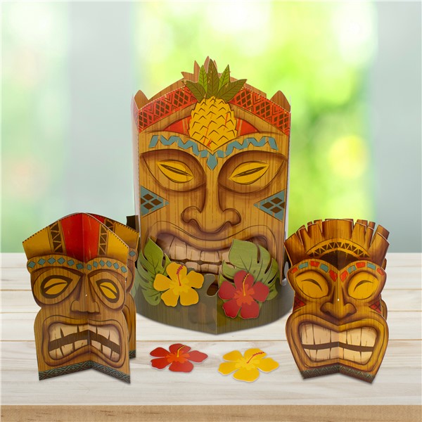 Vintage Tiki Centerpiece Kit