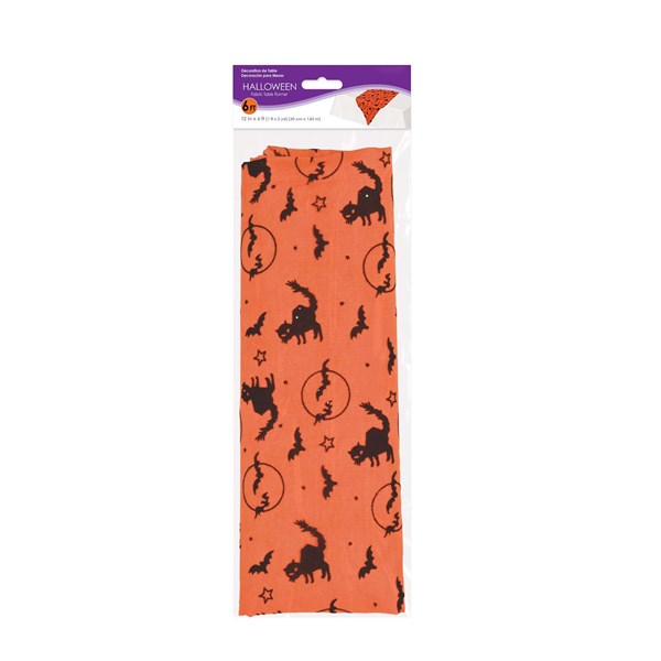 Bats & Cats Fabric Table Runner