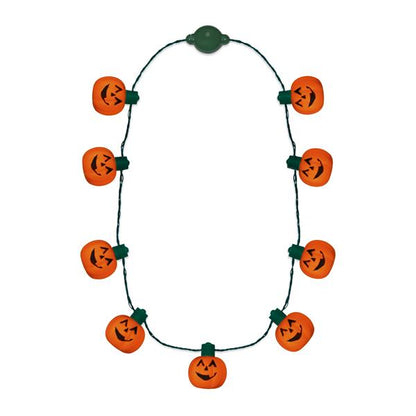 LED Pumpkin Necklace