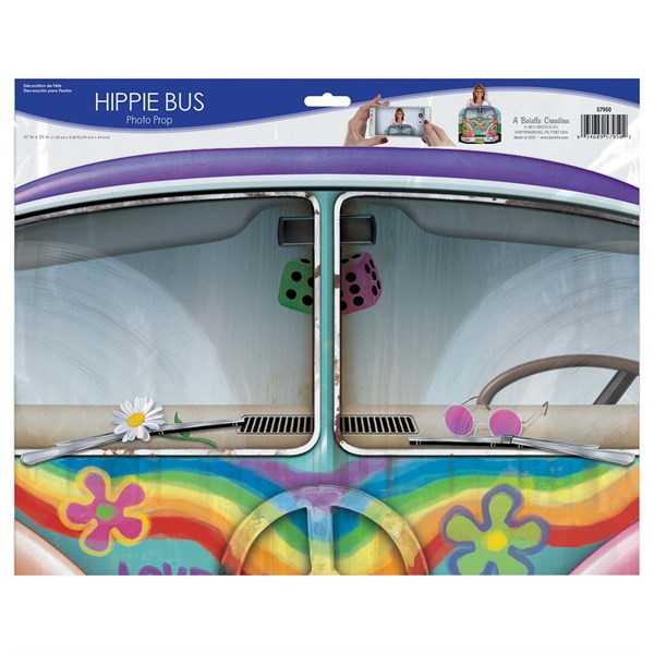 Hippie Bus Photo Prop