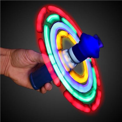 LED Shark Galaxy Spinner