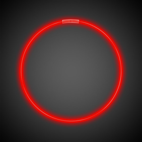 Red 22" Glow Necklaces (50 Per pack)