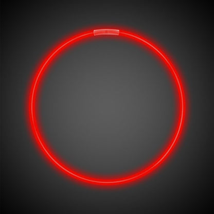 Red 22" Glow Necklaces (50 Per pack)